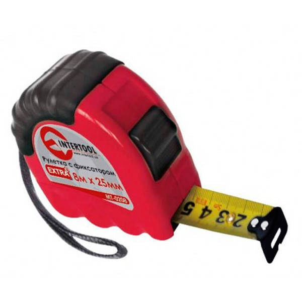 

Рулетка 3мх16мм с фиксатором EXTRA Intertool (12шт/уп)