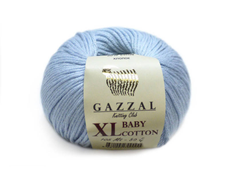 

Gazzal XL Baby Cotton, Перванш №3429, Голубой