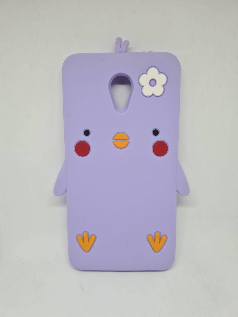 

Резиновый 3D чехол Meizu (Мейзу) M5 Note Птичка, Разные цвета