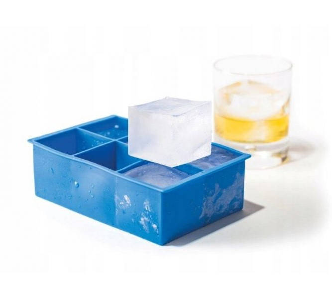 

Форма силиконовая для больших кубиков льда XL 50х50х50 мм Hendi 679036, Голубой