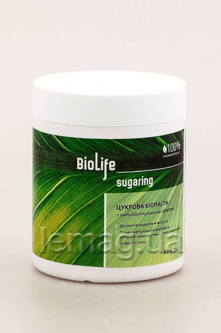 

BioLife Сахарная биопаста с антибактериальным эффектом Ультра мягкая - 2, 700 мл