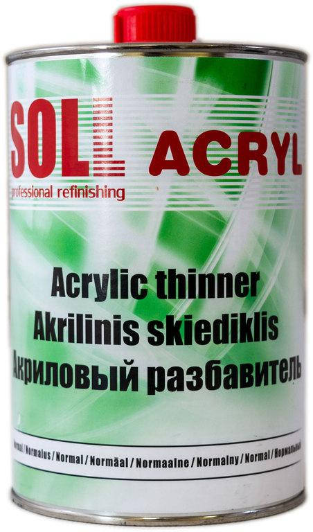 

Растворитель для акриловых изделий 1 л SOLL Acryl