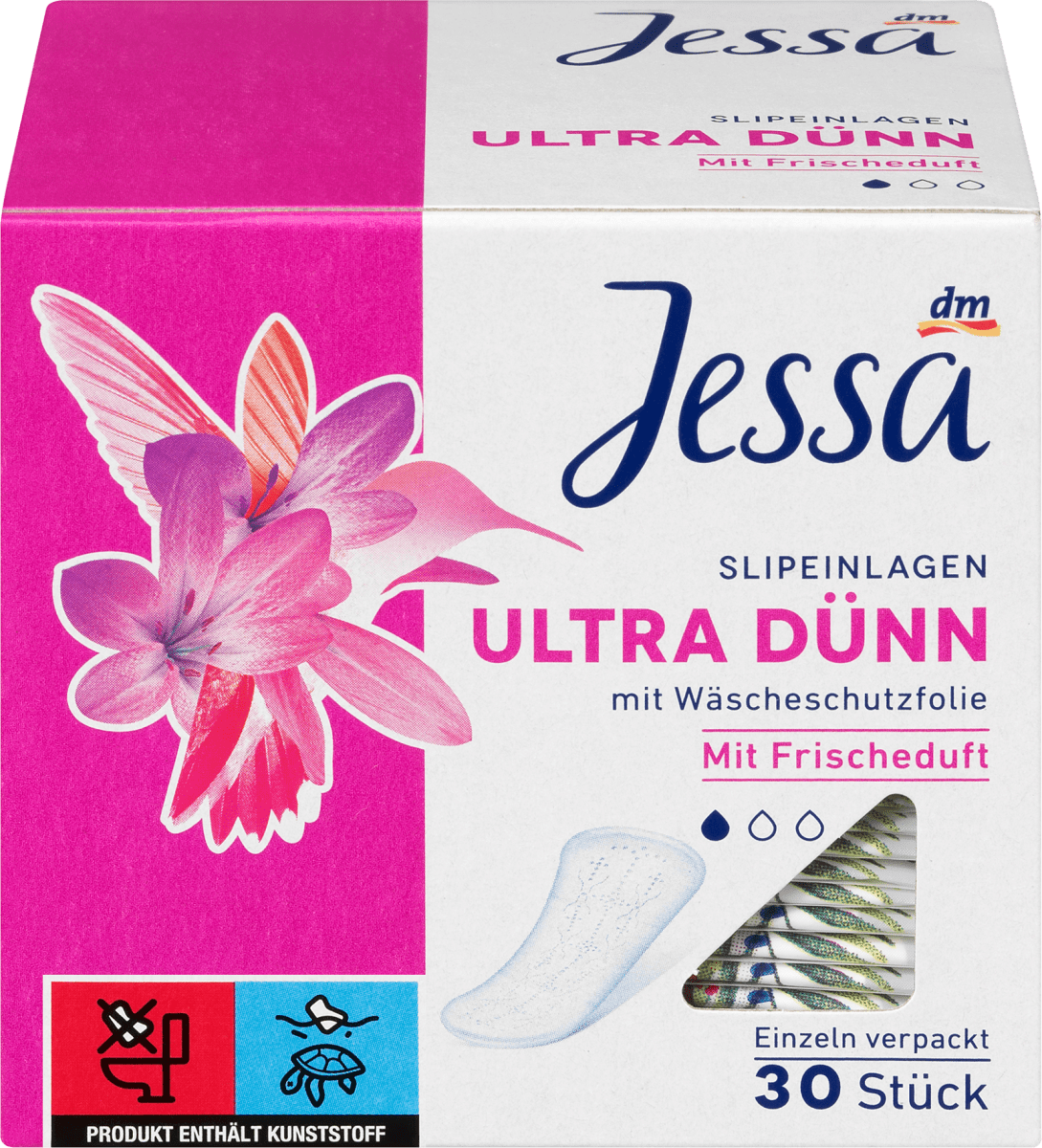 

Ежедневные ультратонкие гигиенические прокладки Jessa Ultra Dünn, 30 шт.