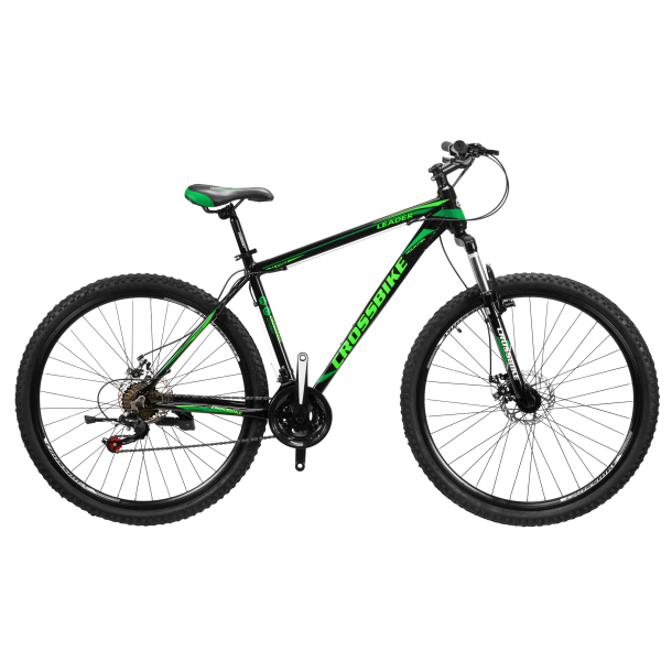 

CrossBike Велосипед CrossBike Leader 27.5" 19" Черный-Зеленый