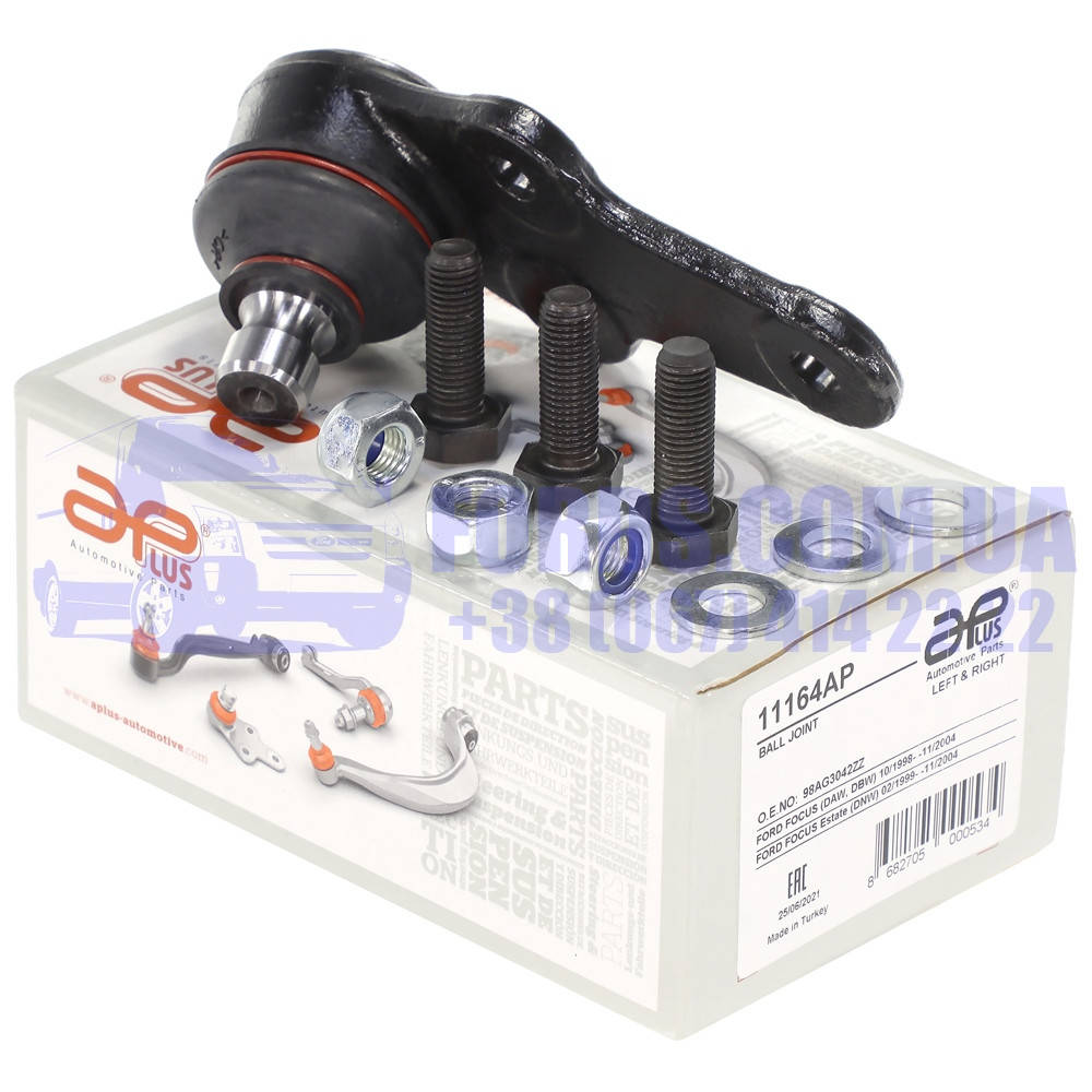

Шаровая опора FORD FOCUS 1998-2005 (1679401/ME98AG3395AA/11164AP) APPLUS