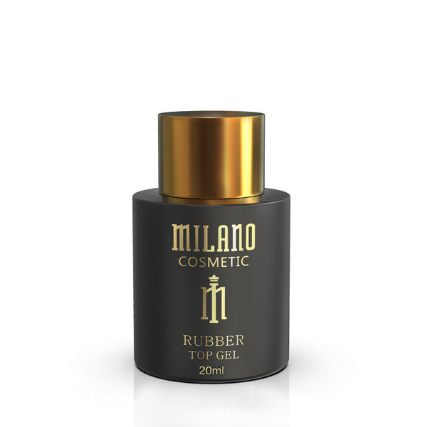 

Каучуковый топ для гель лака Милано, без кисточки (Milano Rubber top gel) 20 мл