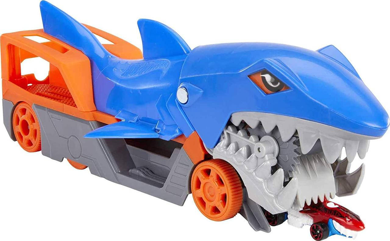 

Трек Хот Вилс Акула Транспортер Автовоз Hot Wheels Shark Chomp Transporter