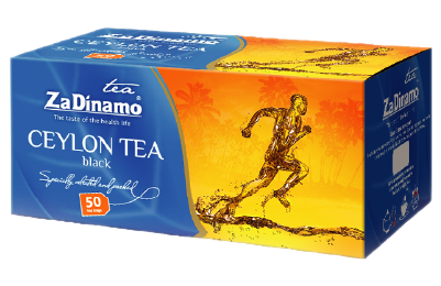 

Цейлонский черный чай Za Dinamo Ceylon пакетированный 50*2 г