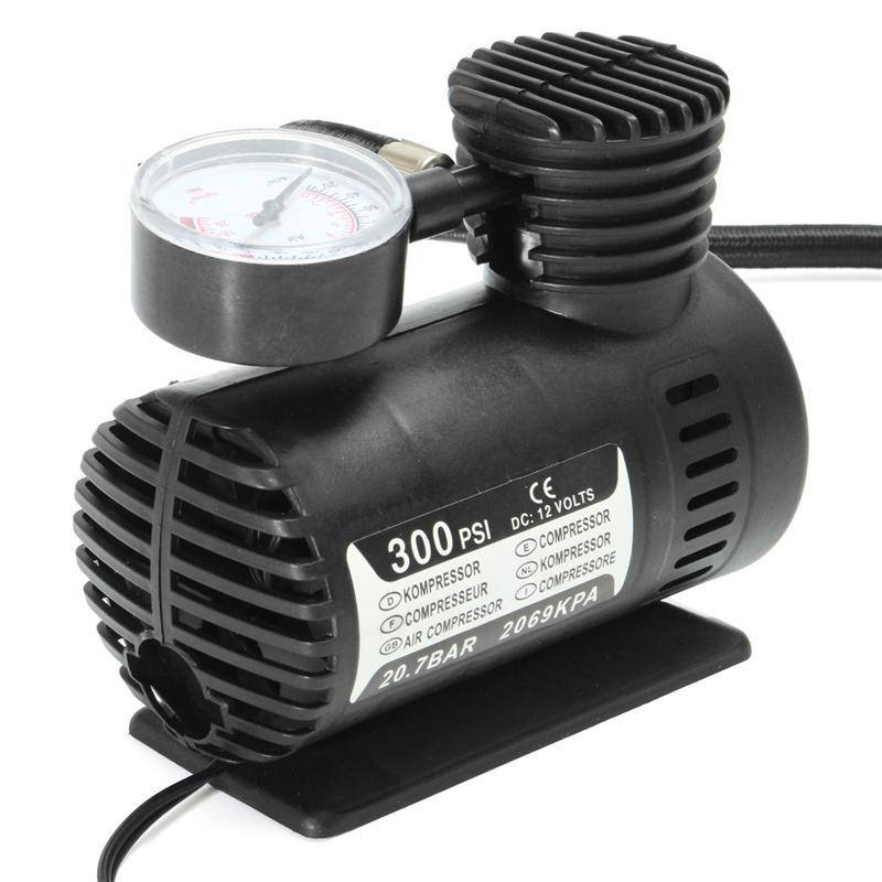 

Автомобільний насос, компресор, Air Compressor DC-12V, для підкачки коліс