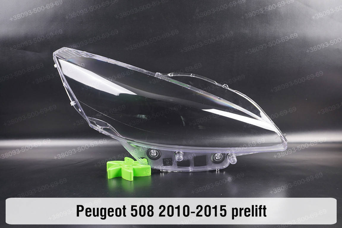 

Стекло фары Peugeot 508 (2010-2014) I поколение дорестайлинг правое