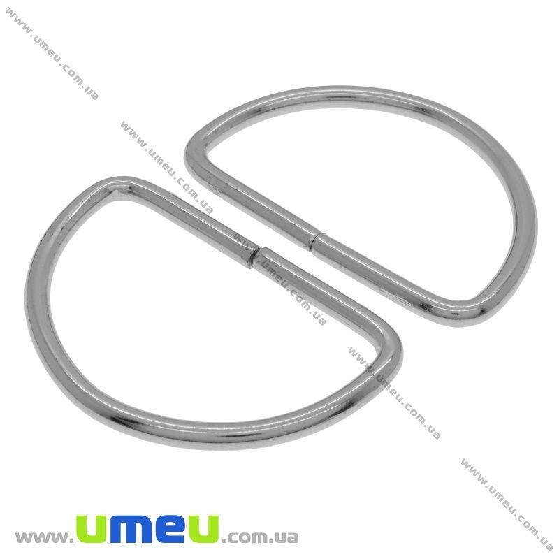 

Полукольцо металлическое, Темное серебро, 50 мм, 1 шт (BAG-034703)
