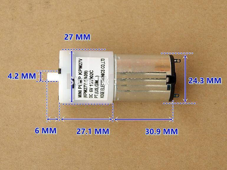 

Компрессор для автоматического тонометра 6 вольт v в насос KPM27V KOGE