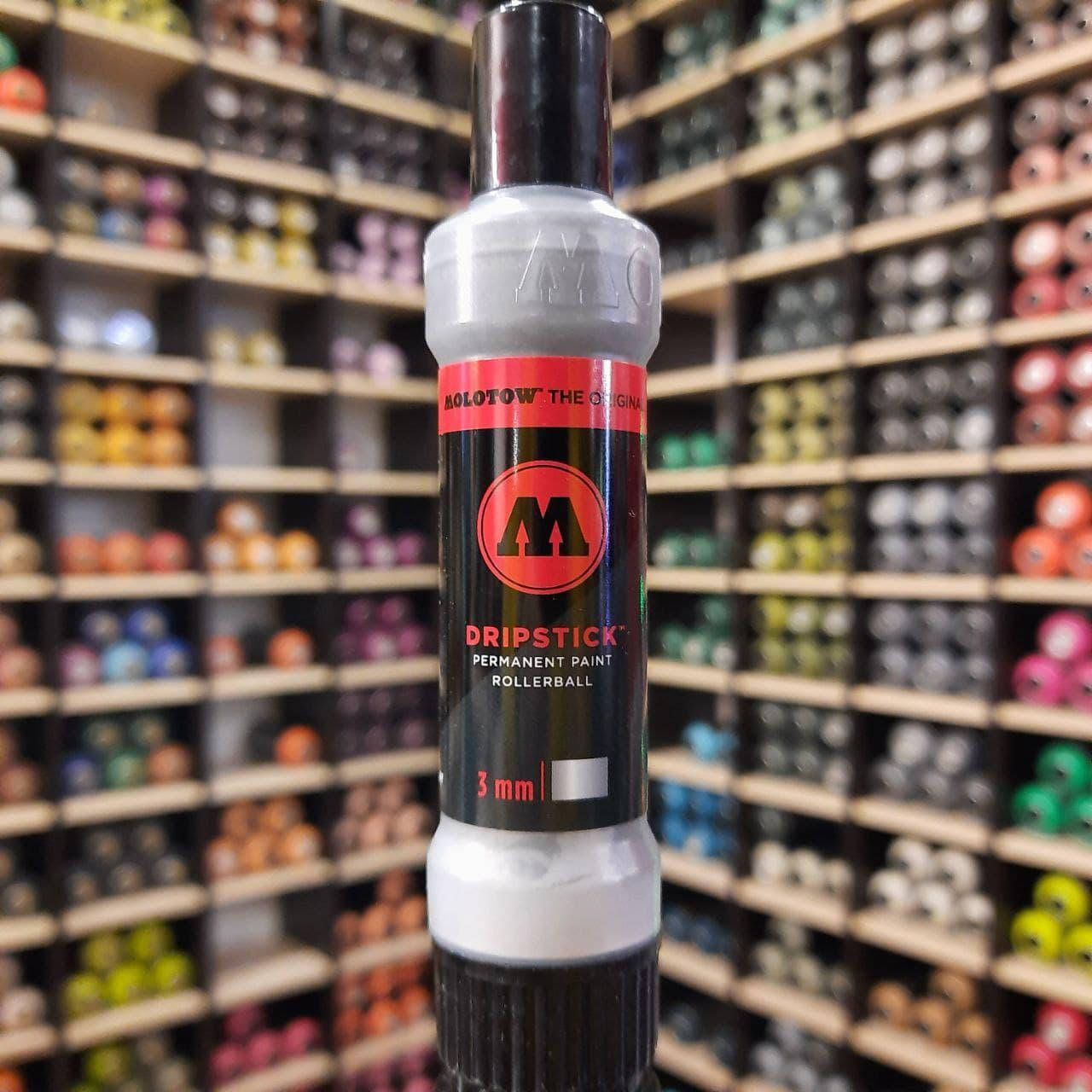 

Маркер-сквизер Molotow 862DS Rollerball Chrome (Хром) 3мм, Серый