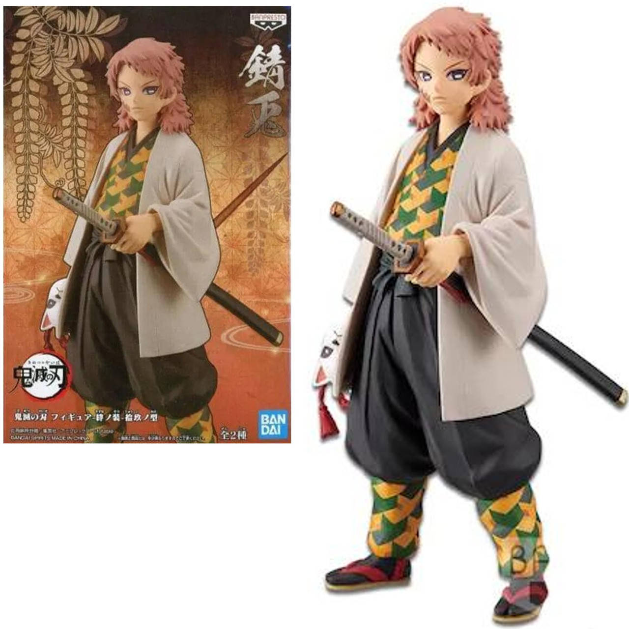 

Фигурка Banpresto Клинок рассекающий демонов Сабито Demon Slayer Sabito 17 см WST DS S 166, Разные цвета