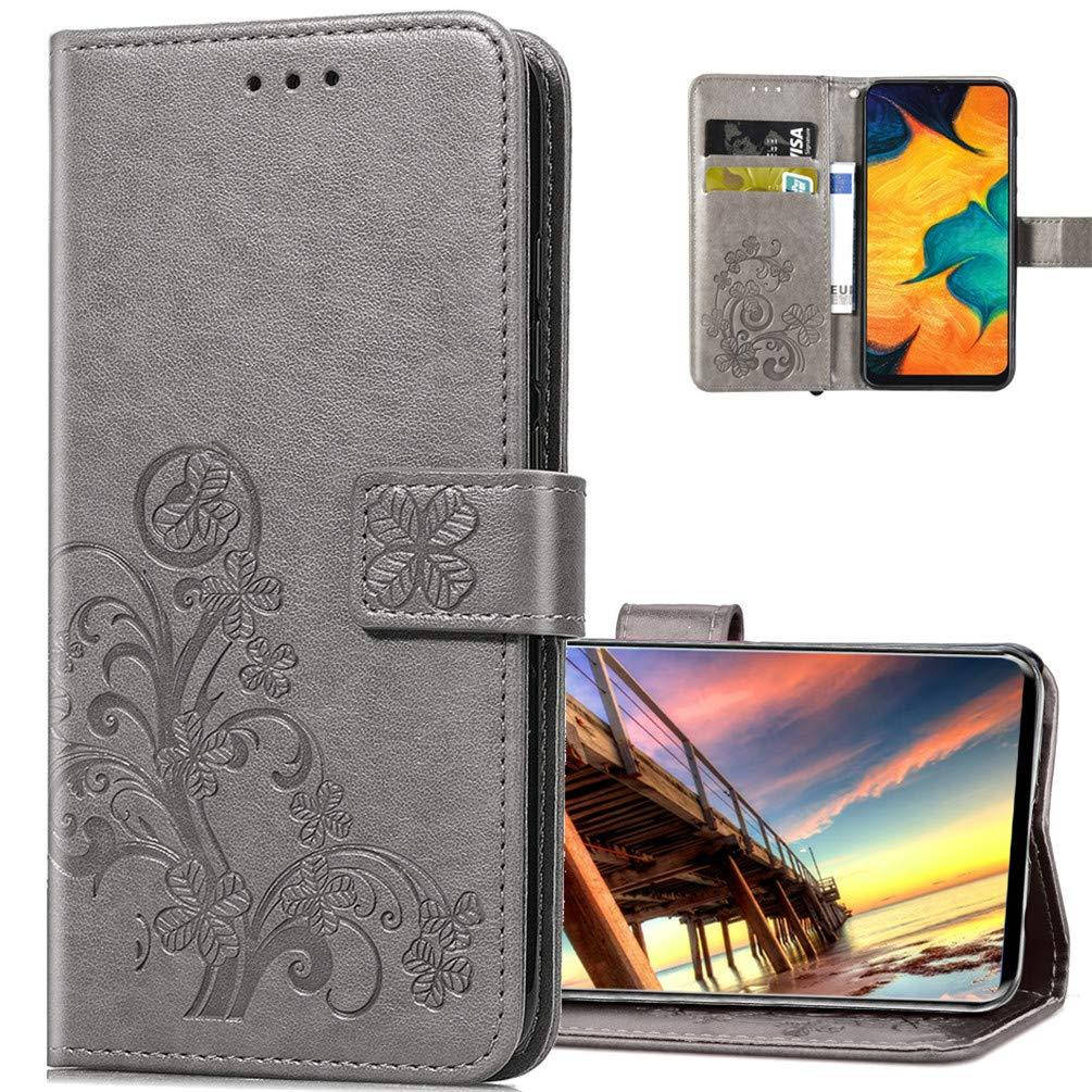 

Чехол Clover для Xiaomi Redmi Note 8 Pro книжка кожа PU серый