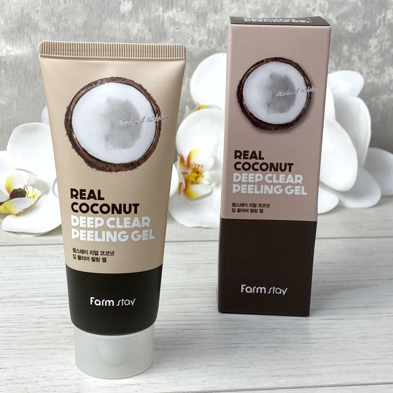 

Пилинг-гель FarmStay Real Coconut Deep Clear Peeling Gel с экстактом кокоса 100 мл