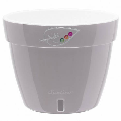 

Вазон Asti 12 л. Серый, Светло-серый