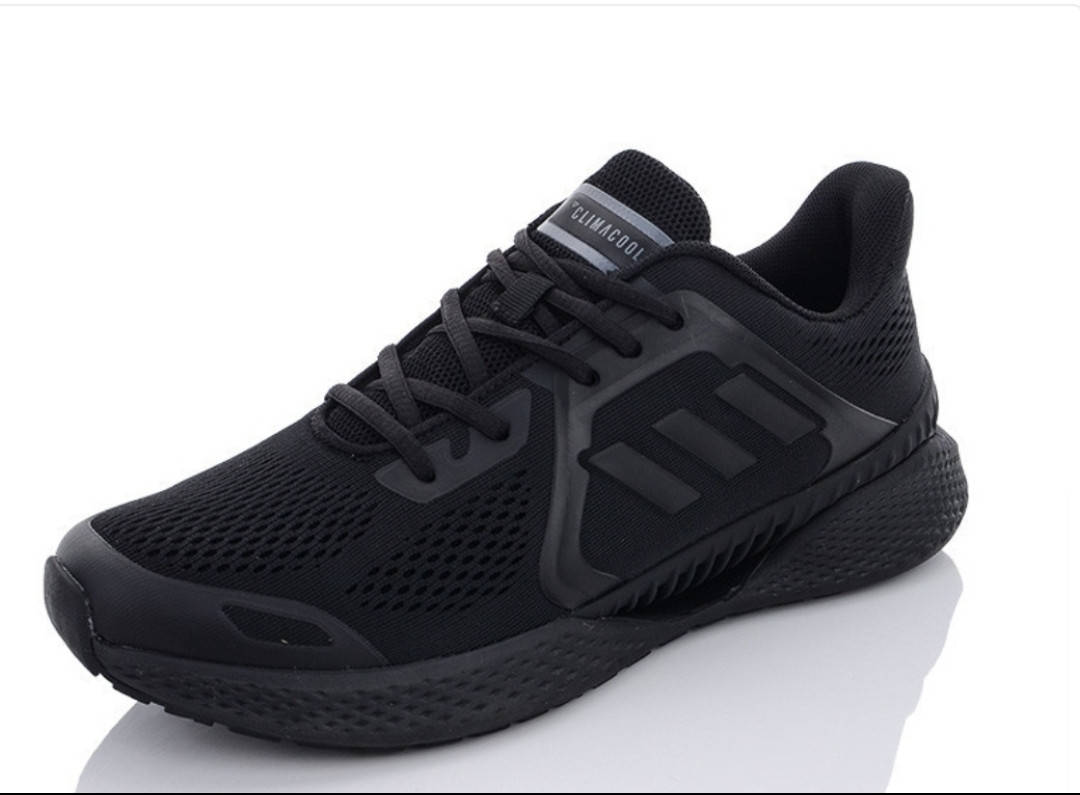 

Летние кроссовки Climacool (Адидас климакул) черные мужские 42, Черный