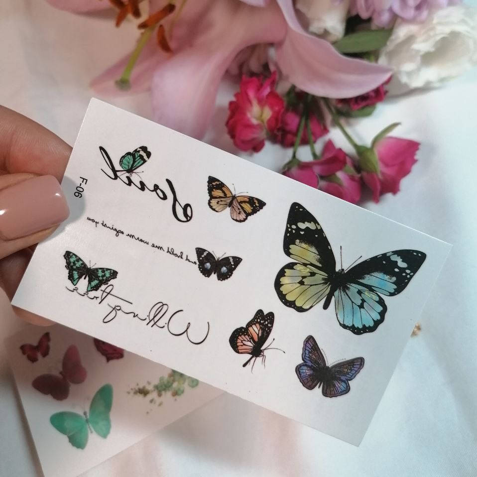 

Временная татуировка Бабочки №1