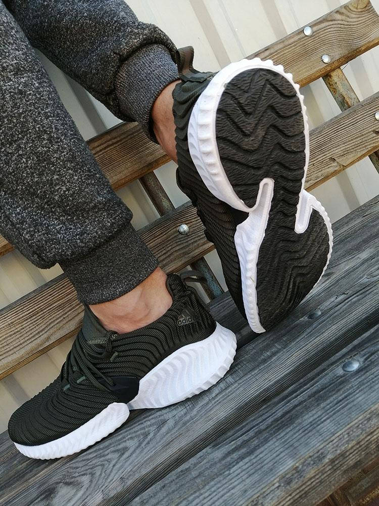 

Мужские кроссовки в стиле Adidas AlphaBounce Instinct Green 41 размер, Зелёный