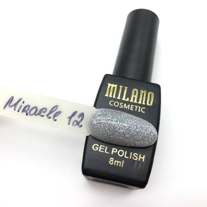 

Гель-лак Milano Miracle 8 мл, №12