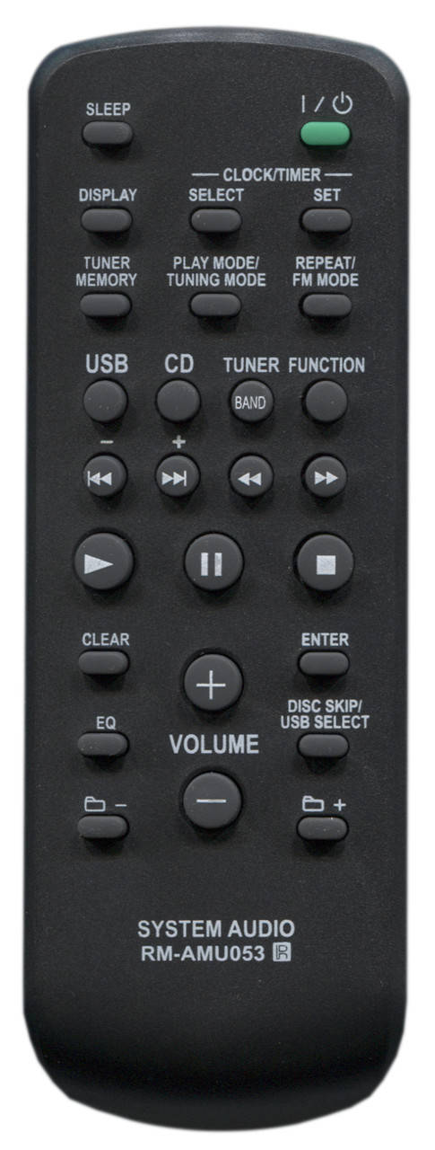 

Пульт для музыкального центра Sony RM-AMU053