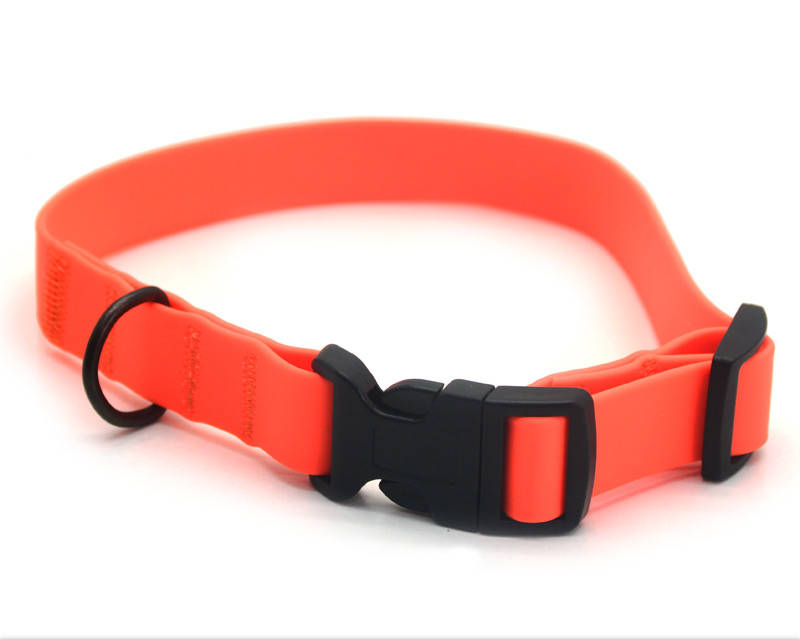 

Ошейник для собак 2,0 см биотановый оранжевый 1023