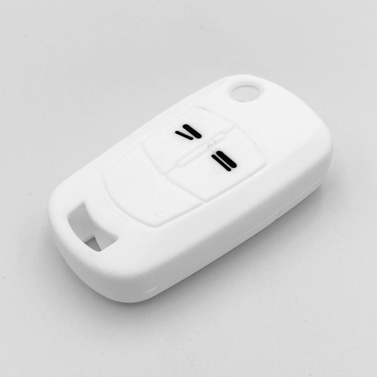 

Силиконовый чехол для ключа OPEL (Опель) Astra H Corsa D Vectra C Zafira Белый, Черный