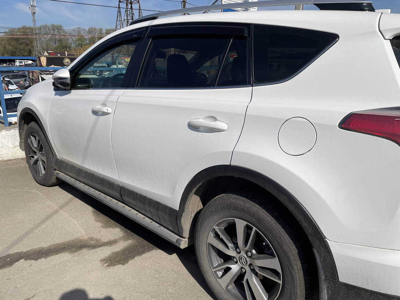 

Дефлекторы окон (ветровики) Toyota RAV-4 2013 -> 4шт (HIC)