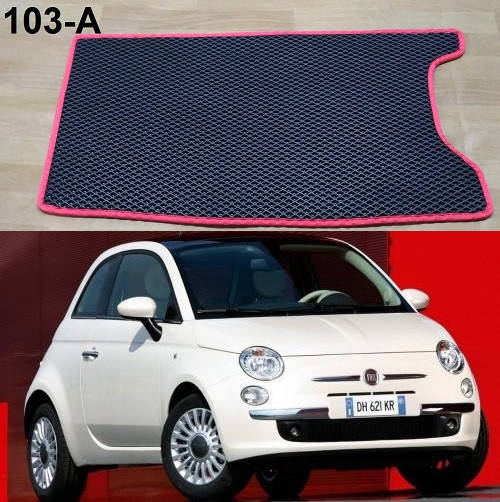 

Коврик ЕВА в багажник Fiat 500 '07-, Черный