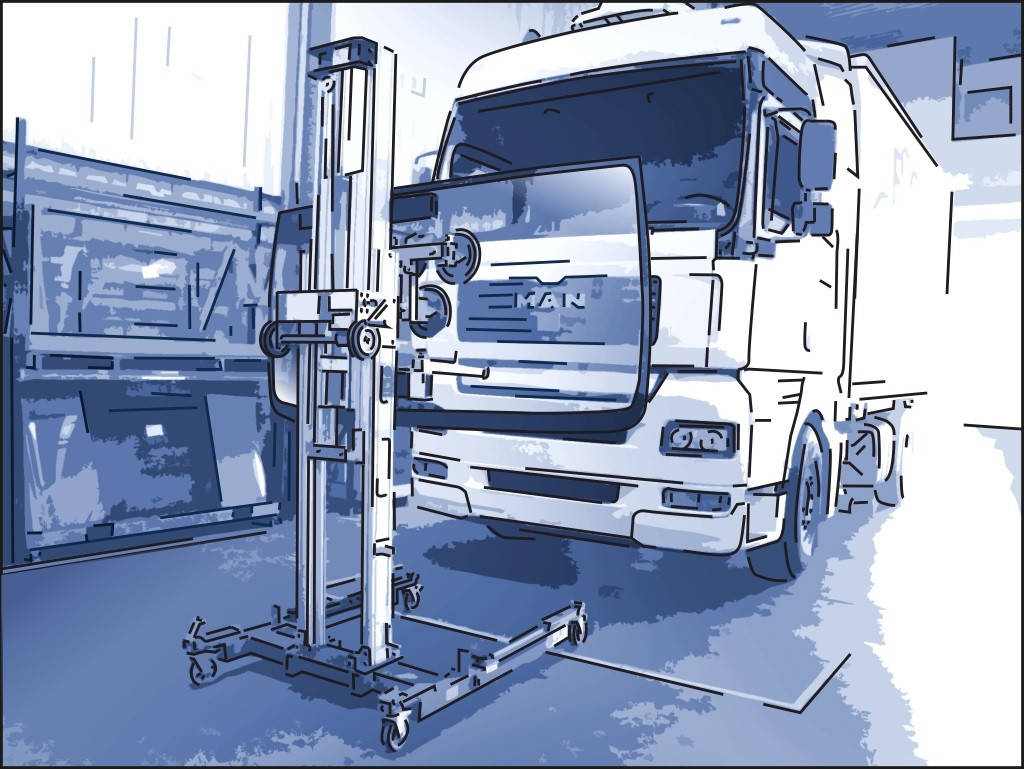 

Замена лобового стекла на грузовике DAF XF 95, 430, TE 47 в Никополе, Киеве, Днепре