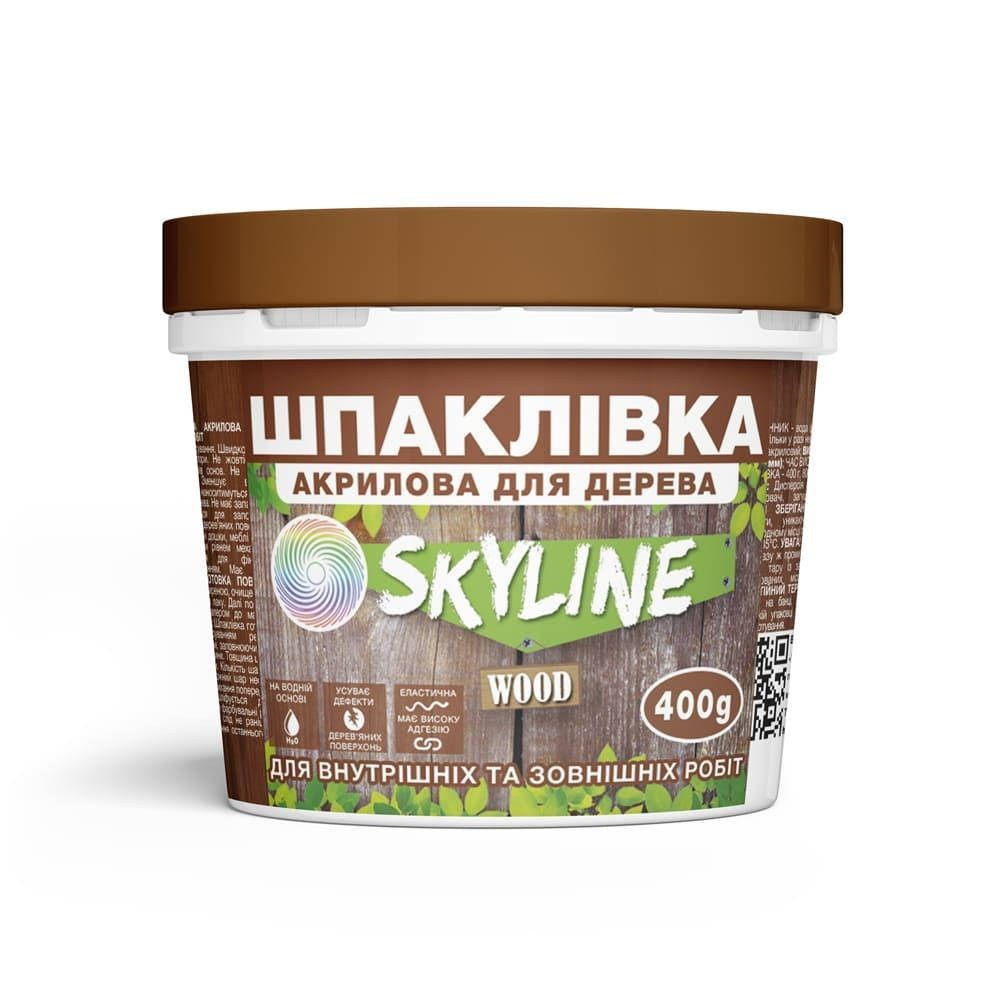 

Шпаклевка для дерева готовая к применению акриловая SkyLine Wood Белый 400 г