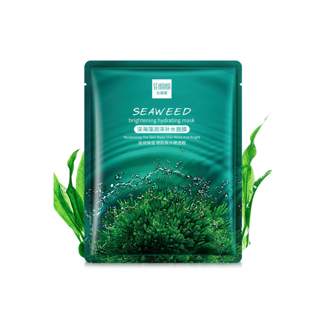 

Одноразовая тканевая маска для лица Senana Seaweed Brightening Hydrating Mask