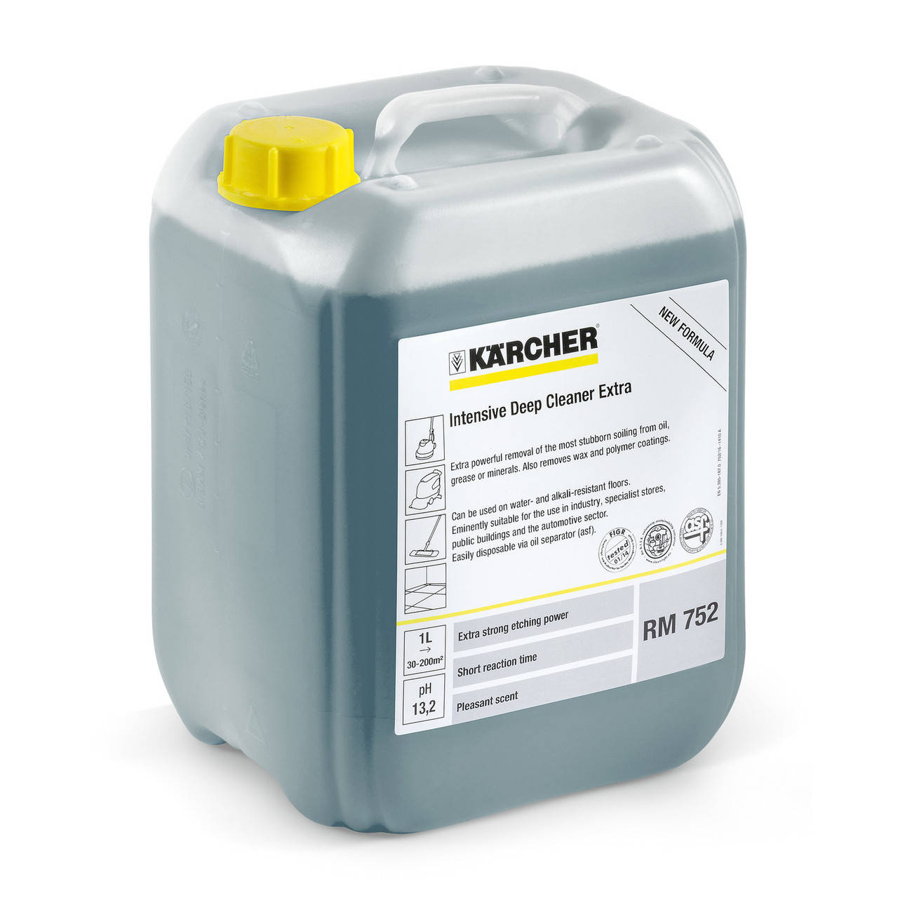 

Інтенсивний засіб для глибокого очищення підлоги FloorPro RM 752, 10 л