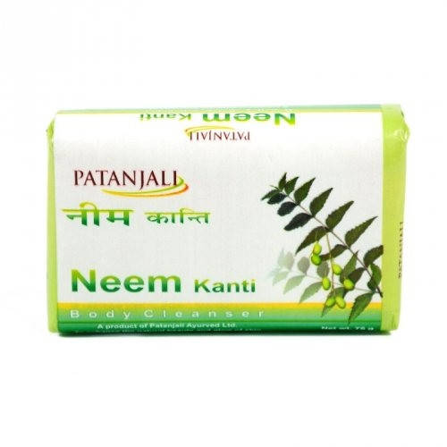 

Мыло "Ним" антибактериальное Patanjali 75 гр, срок до 12.2022г.