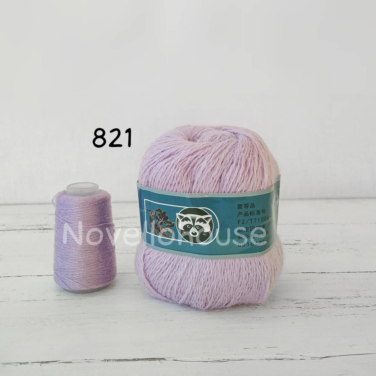 

Пух норки № 821 светло лиловый