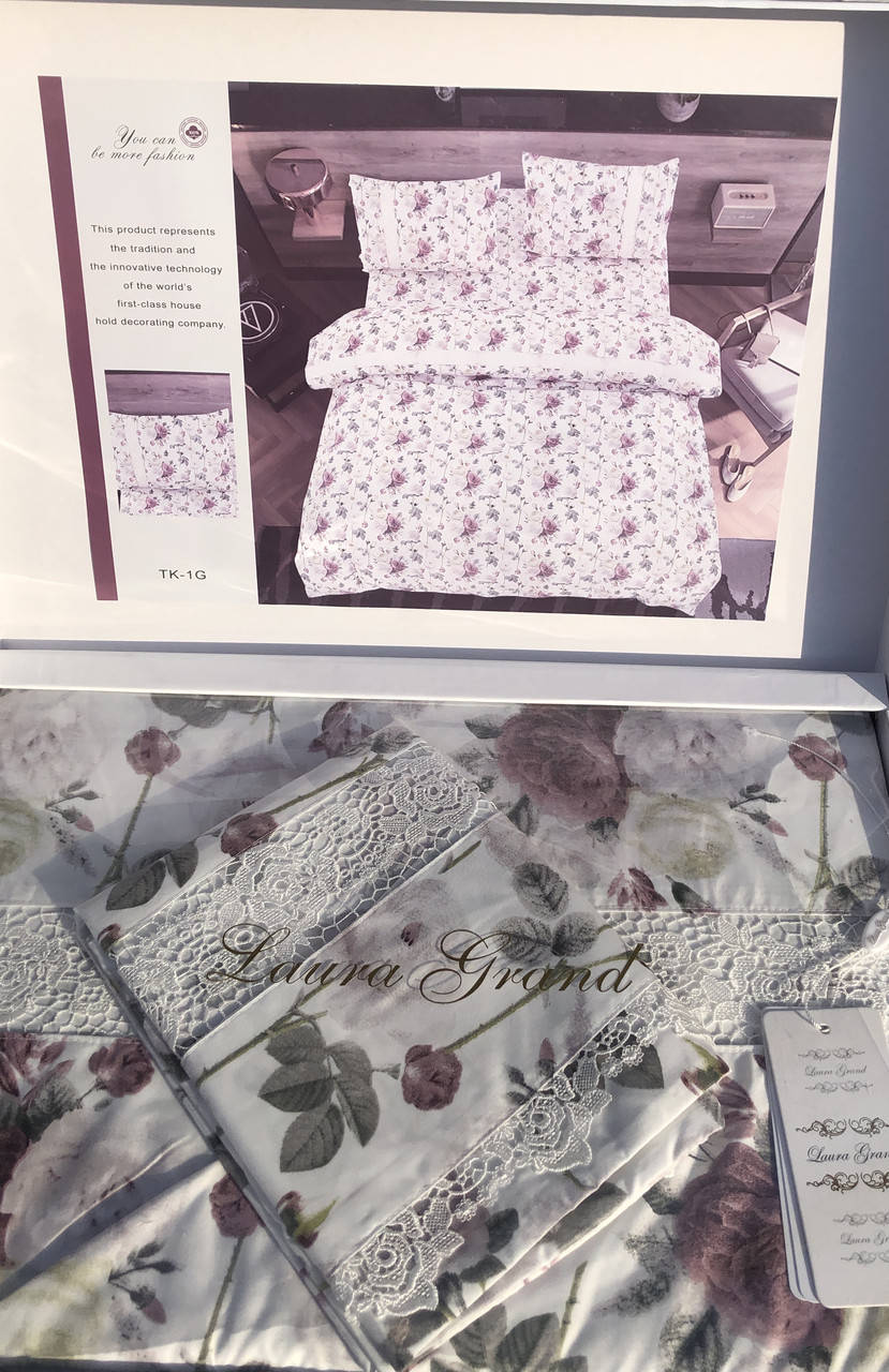 

Комплект постельного белья Laura Grand евро размер