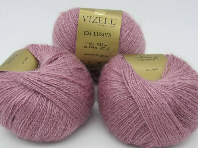 

Пряжа Exclusive Vizzel-100