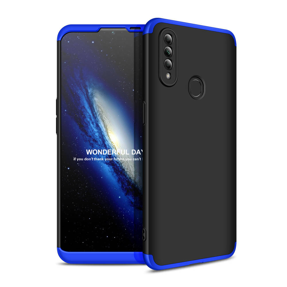 

Чехол GKK 360 для OPPO A31 2020 бампер противоударный Black-Blue