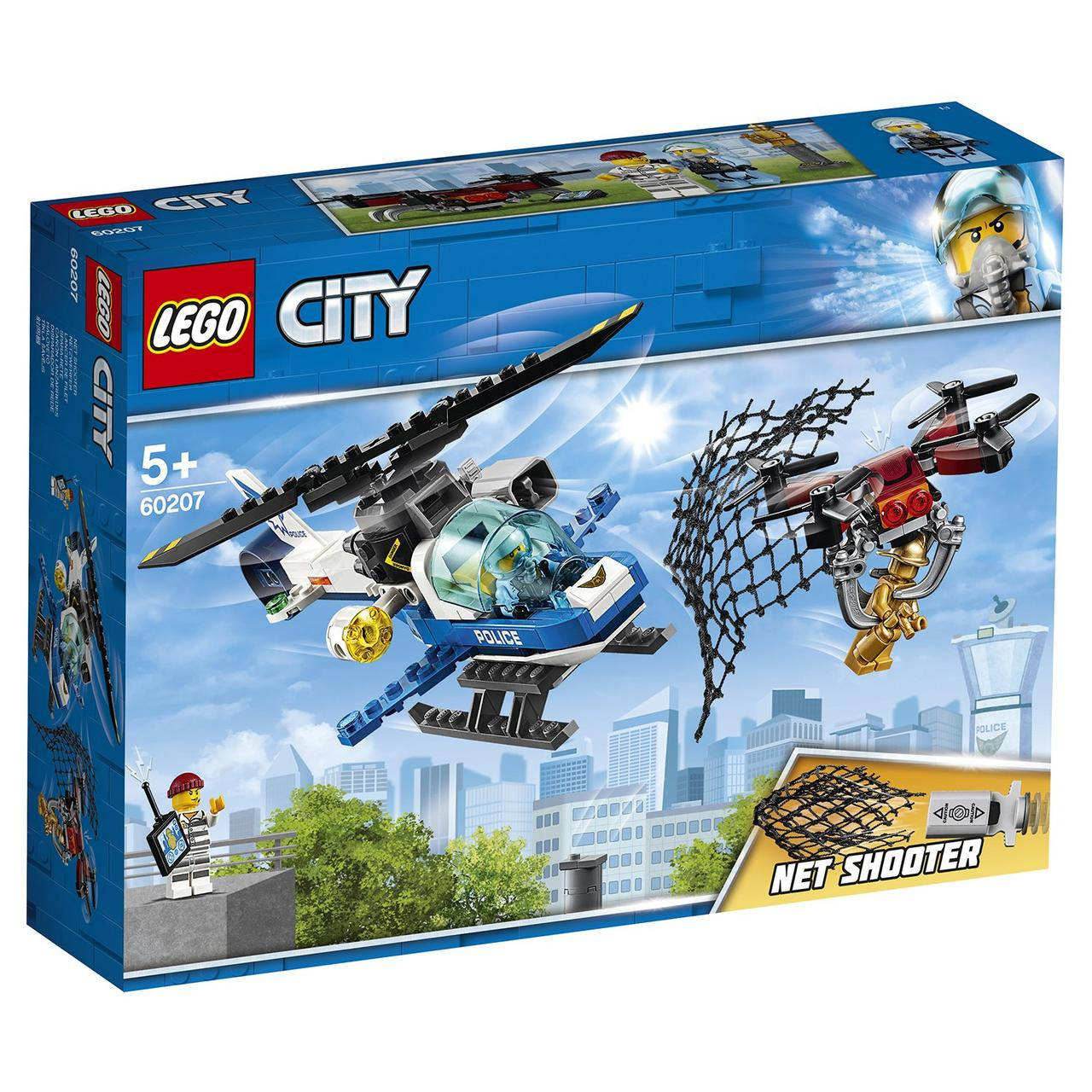 

LEGO ЛЕГО City Police Воздушная полиция: погоня дронов 60207 (+подарок)
