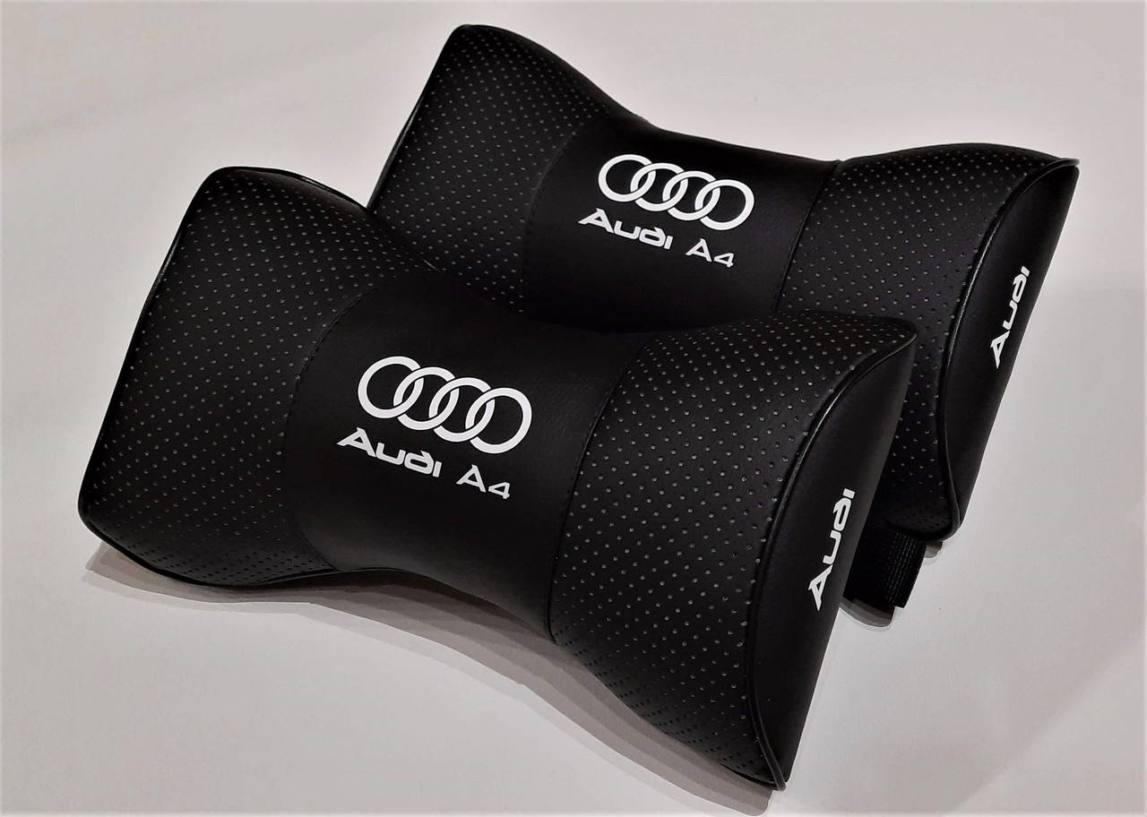 

Подушка на подголовник в авто Audi A4 1шт., Черный