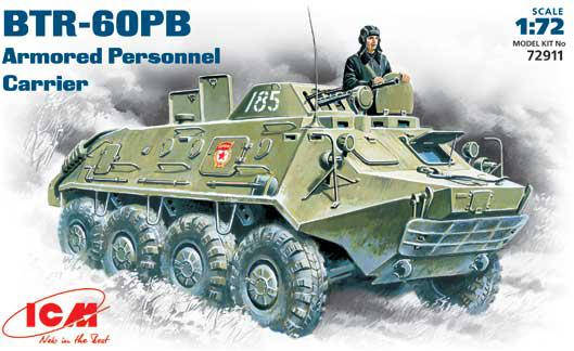 

БТР-60ПБ. 1/72 ICM 72911