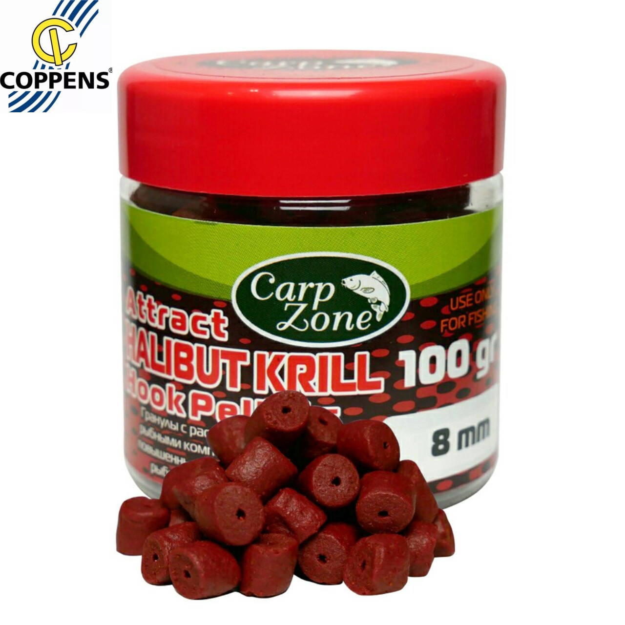 

Пеллетс насадочный Attract HALIBUT KRILL Hook Pellets 8mm 100g