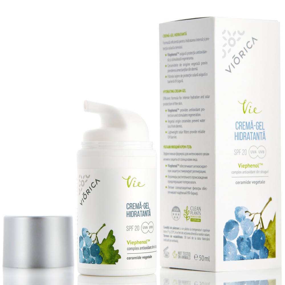 

Крем-гель увлажняющий для лица Viorica Vie Hydrating Cream-Gel SPF 20 50 мл (15414Gu)