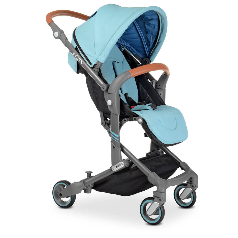 

Акция! Коляска дитяча ME +1068 inCITY Pale Blue [Товар продаётся по акционной цене!], Синий
