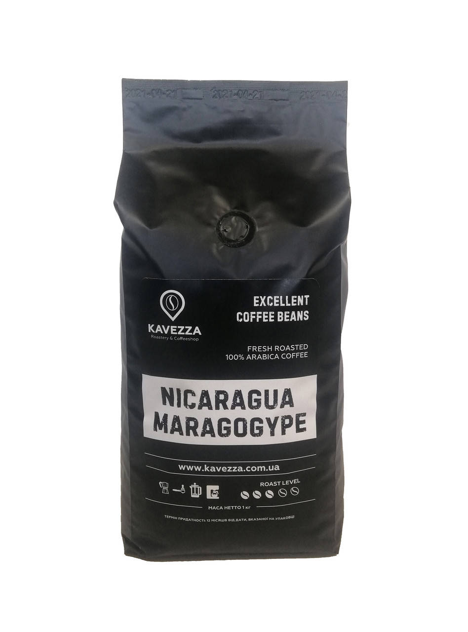

Нікарагуа Марагоджип (Nicaragua Maragogype), 1 кг (100% арабіка)