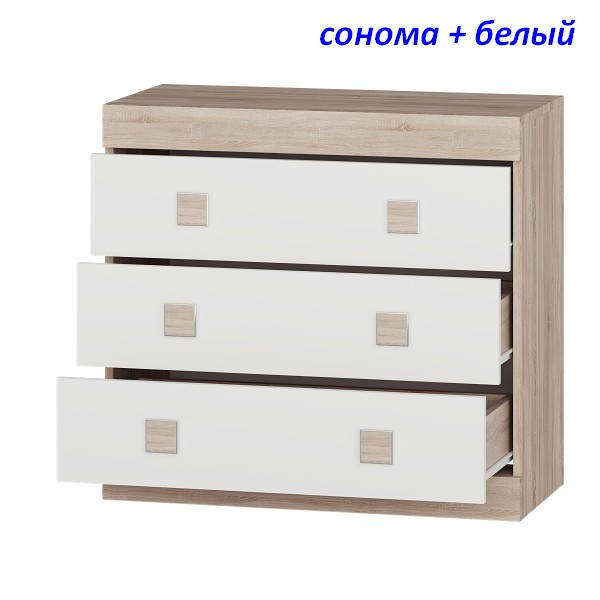 

Комод на 3 ящика Соната-1