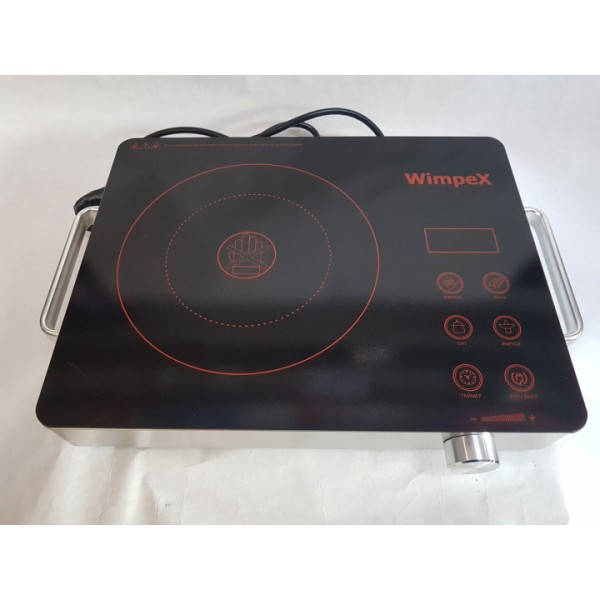 

Плита инфракрасная кухонная индукционная с функцией барбекю 2000Вт Wimpex WX-1324 Original Black
