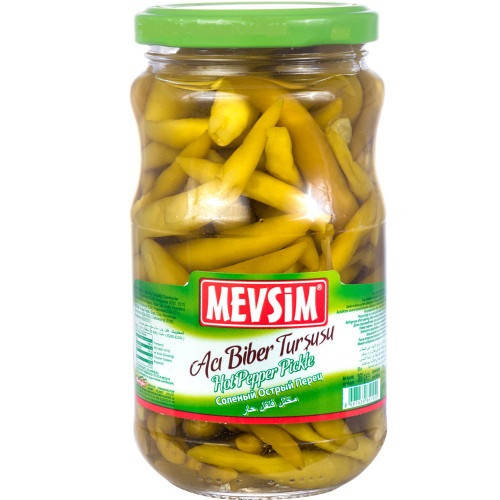 

Перец папперони острый 360/170г, тм Mevsim