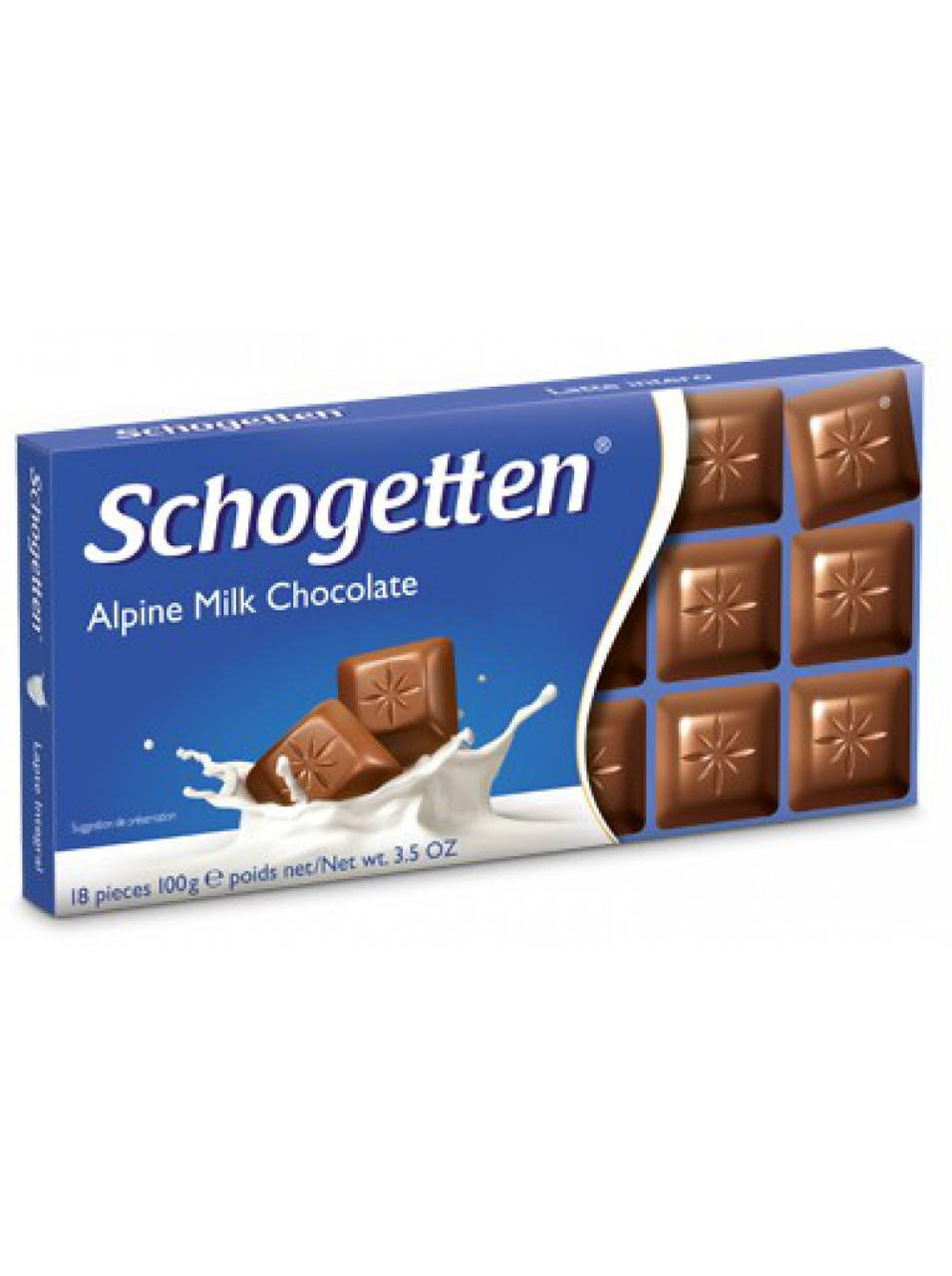 

Шоколад Schogetten Alpine Milk Chocolat 100г